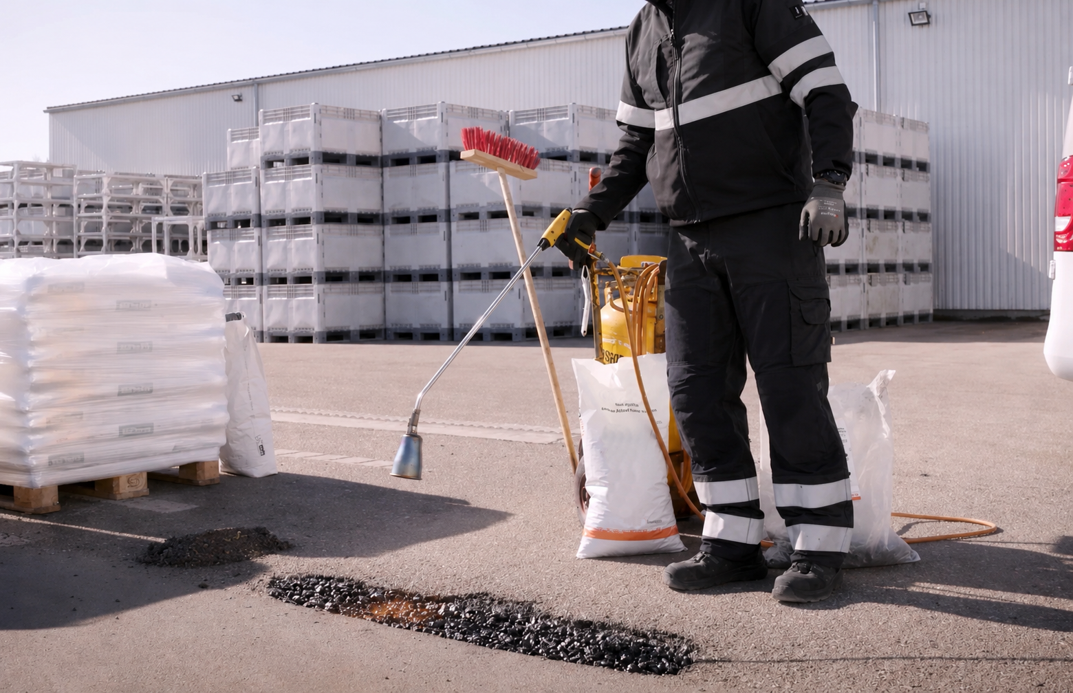 Professionel afmærkning og udearealer